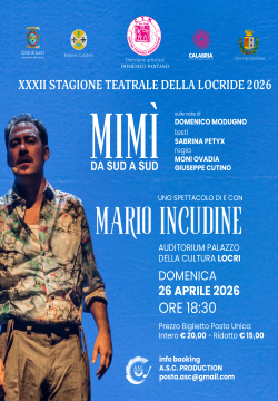 MIMÌ Da sud a sud sulle note di Domenico Modugno